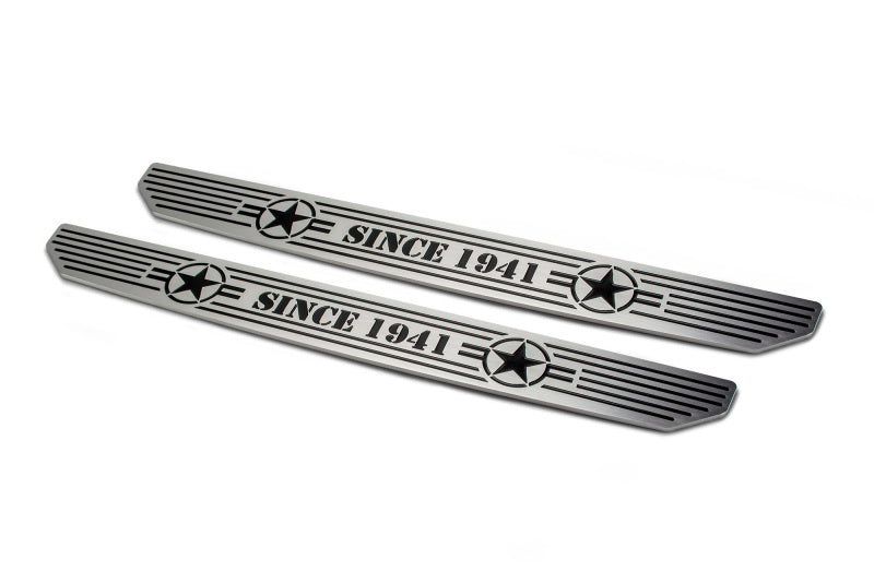 DV8 Offroad 2018-2019 Jeep Gladiator JL Front Sill Plates D-JL-180014-STR2 D-JL-180014-STR2 Photo - Primary