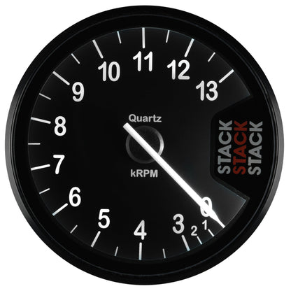 Autometer Stack Clubman Tachometer 80mm 0-3-13K RPM - Black ST200-0313 ST200-0313 User 4