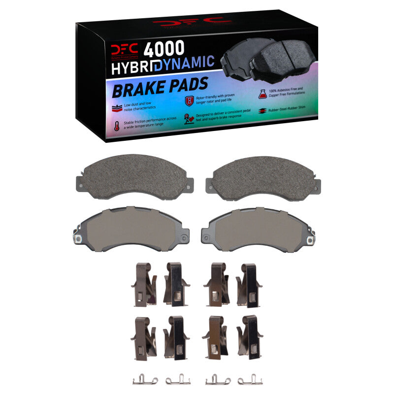 DFC DFC 4000 HybriDynamic Brake Pads Brakes, Rotors & Pads Brake Pads - OE main image