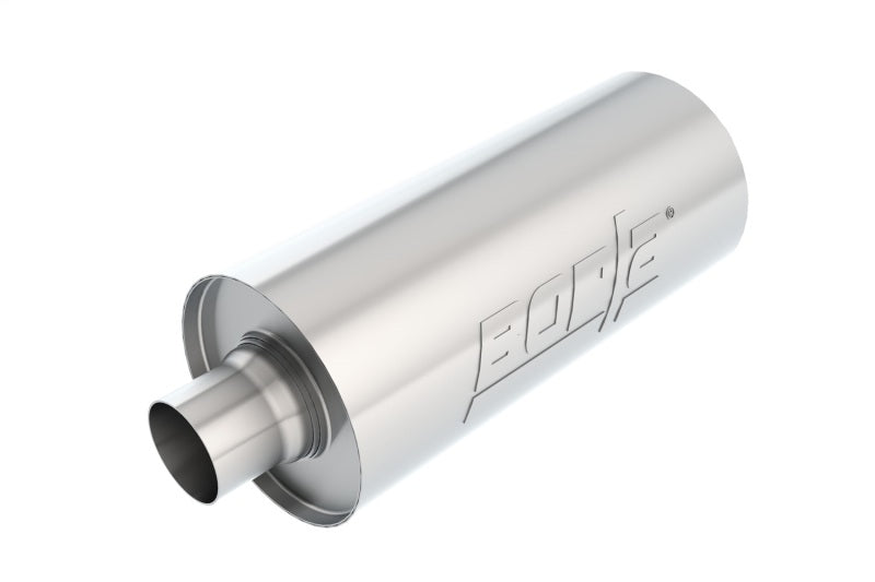 Borla Universal Performance 2.5in Inlet/Outlet Stainless Racing Muffler 400024 400024 Photo - Primary