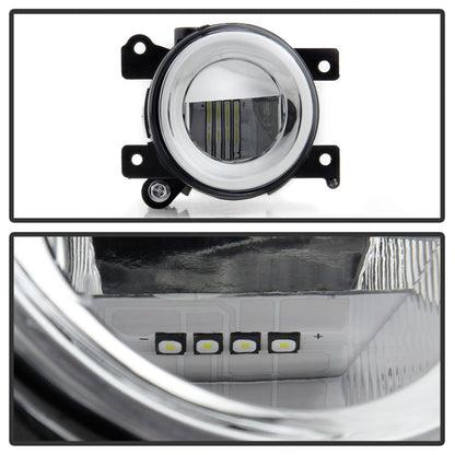 Spyder Nissan Maxima 09-21 OEM Full LED Fog Lights w/Switch Clear FL-NM2019-LED-C 5087096 5087096 Photo - Unmounted