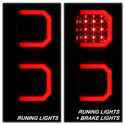 Spyder 07-13 Toyota Tundra V2 Light Bar LED Tail Lights - Smoke ALT-YD-TTU07V2-LB-BSM 5085443 5085443 Photo - Unmounted