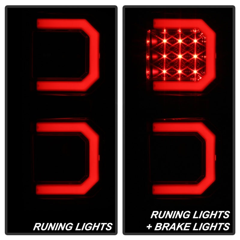 Spyder 07-13 Toyota Tundra V2 Light Bar LED Tail Lights - Smoke ALT-YD-TTU07V2-LB-BSM 5085443 5085443 Photo - Unmounted