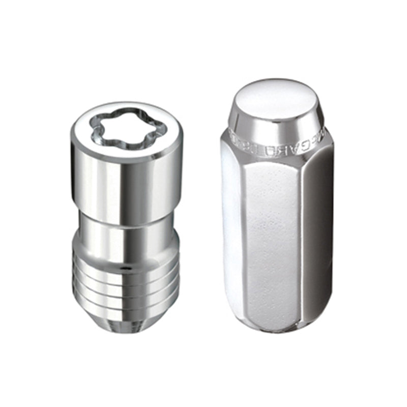 McGard 5 Lug Hex Install Kit w/Locks (Cone Seat Nut) 9/16-18 / 13/16 Hex / 1.75in. L - Chrome 84523 84523 Photo - Primary