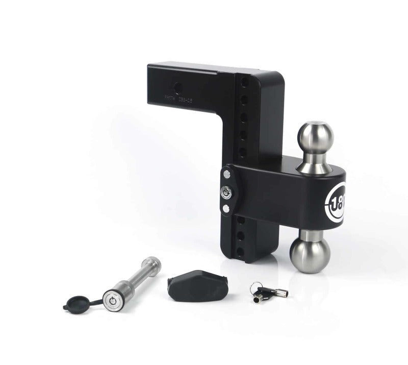 Weigh Safe 180 Hitch 8in Drop Hitch & 2.5in Shank (10K/18.5K GTWR) w/WS05 - Black Cerakote LTB8-2.5-KA-CER-BLA LTB8-2.5-KA-CER-BLA User 1