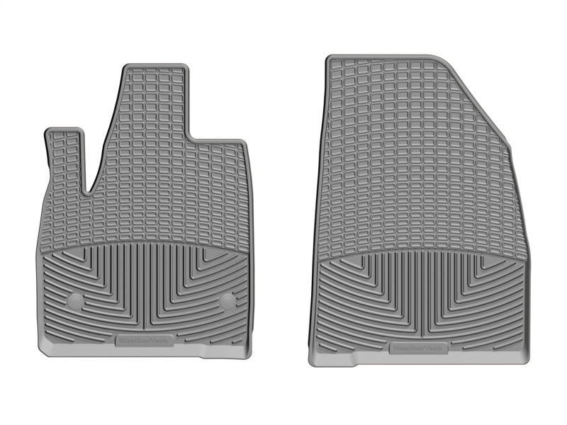WeatherTech 2017+ GMC Acadia/Acadia Denali Front Rubber Mats - Grey W418GR W418GR Photo - Unmounted