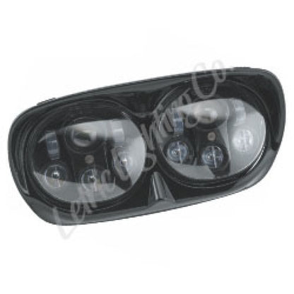 Letric Lighting 98-13 Glide Models LED Black Headlight & Housing Dual 5.75 Projector Lamps LLC-LRHP-BB LLC-LRHP-BB Photo - Primary