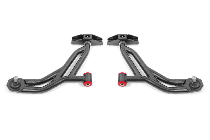BMR Suspension 05-14 Ford Mustang Lower A-Arms - Black Hammertone - Non-Adjustable AA750H AA750H User 1