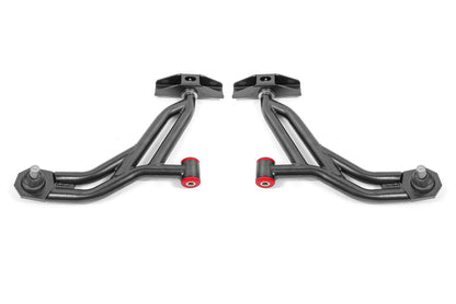 BMR Suspension 05-14 Ford Mustang Lower A-Arms - Black Hammertone - Non-Adjustable AA750H AA750H User 1
