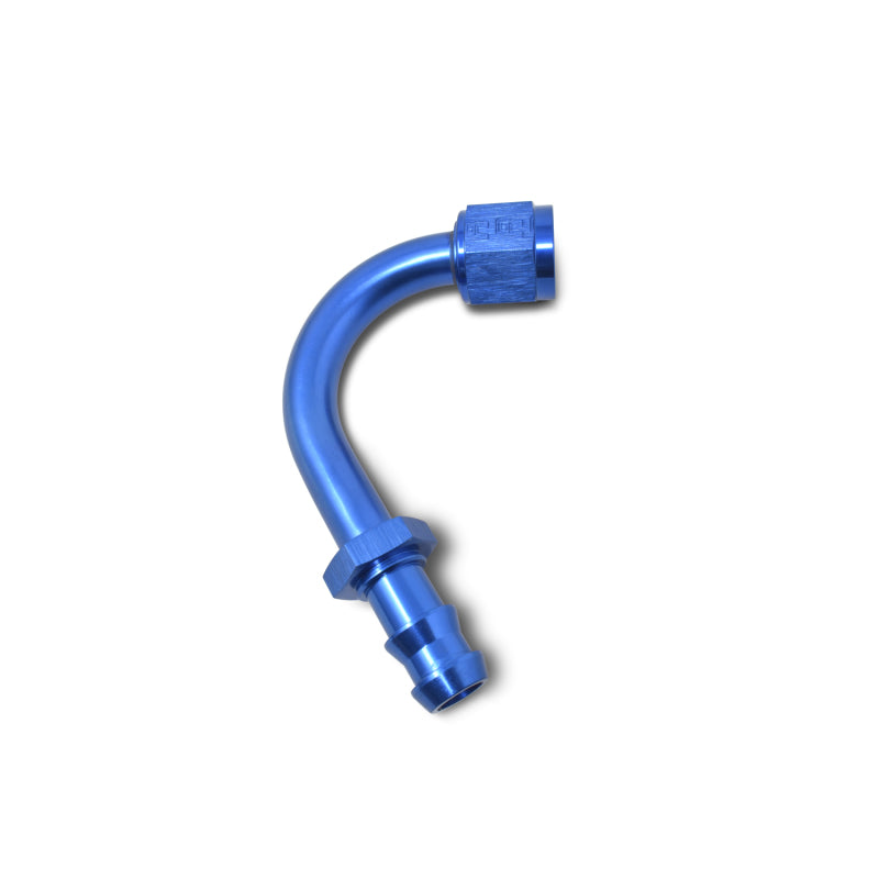 Russell -6 AN 120° Twist-Lok Hose End - Blue 624260 Photo - out of package