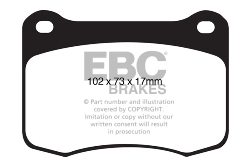 EBC Disc Brake Pad Set DP41820R Photo - Primary