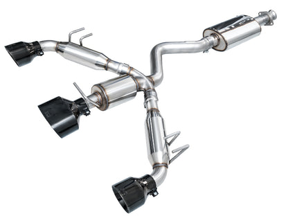 AWE Tuning 2023+ Toyota GR Corolla Touring Edition Exhaust - Diamond Black Tips 3015-53472 3015-53472 User 1