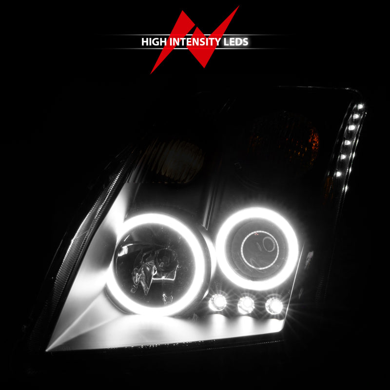 Anzo 2007-2012 Nissan Sentra Projector Headlights Black 121276 User 6