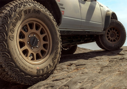 Ford Racing 21-23 Bronco (Excl Bronco Raptor) 17x8.5 Method Bronze Wheel Kit M-1007K-M1785BR M-1007K-M1785BR Photo - Mounted