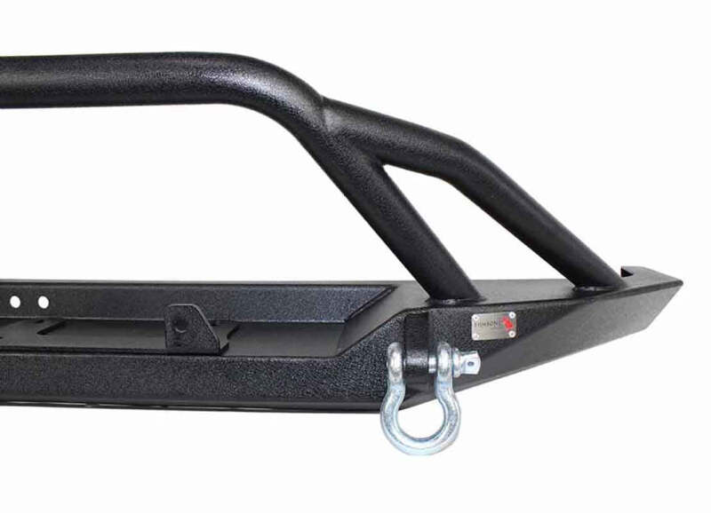 Fishbone Offroad Cherokee XJ Front Winch Bumper W/Grille Guard Bullhead Steel - Blk Txtrd Pwdrcoat FB22060 FB22060 Photo - out of package