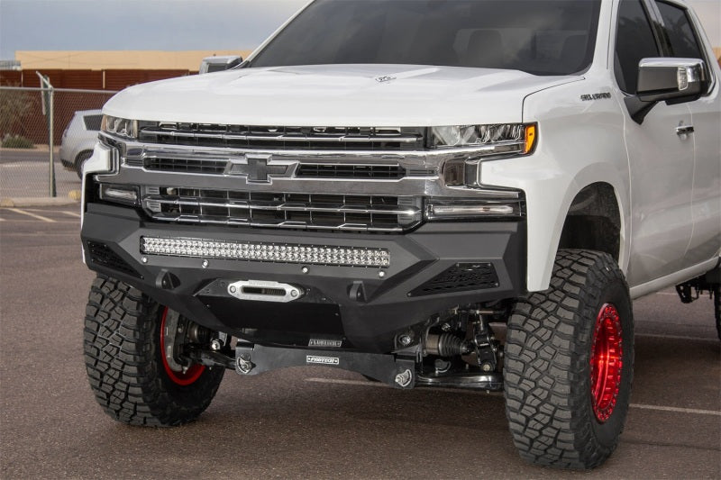 Addictive Desert Designs 2019 Chevrolet Silverado 1500 SF Front Bumper W/ Sensor F441423030103 Photo - Mounted