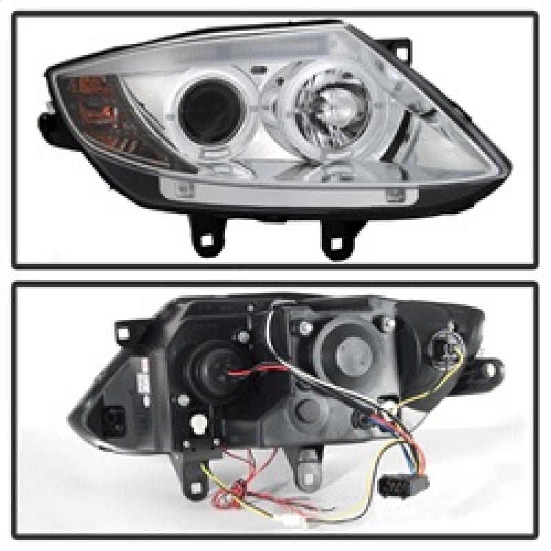 Spyder BMW Z4 03-08 Projector Headlights Halogen Model Only - LED Halo Chrome PRO-YD-BMWZ403-HL-C 5029089 5029089 Photo - Unmounted