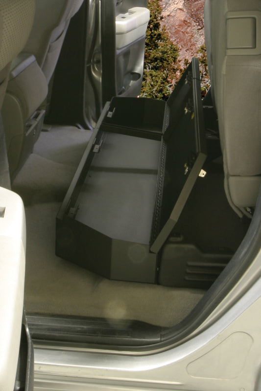 Tuffy Products Tuffy 07-21 Toyota Tundra Double Cab Underseat Lockbox W/ Combo Lock 313-01-A 313-01-A Photo - Mounted