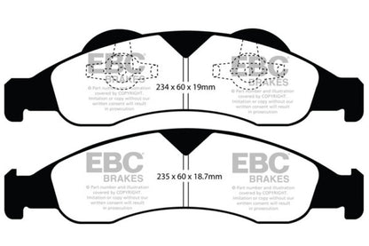 EBC Disc Brake Pad Set DP61803 Photo - Primary