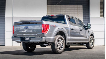 Borla F-150 2021 5.0L 4dr CC SB EC STB Lariat/KR/Platinum/LTD 3/2.25 DSE Cat-Back Touring CHR Tips 140873 140873 Photo - Close Up
