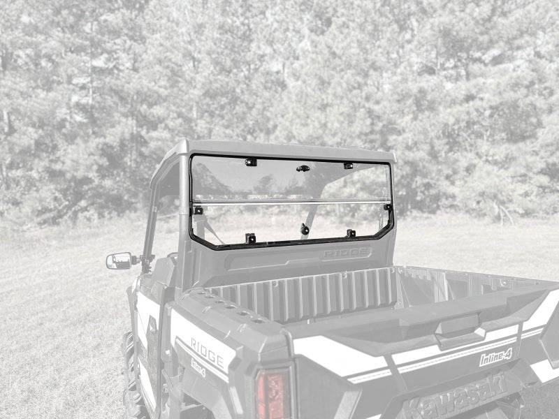 Seizmik 24+ Kawasaki Ridge Rach Rear Folding Windshield- UV 50-55319KIT 50-55319KIT User 1