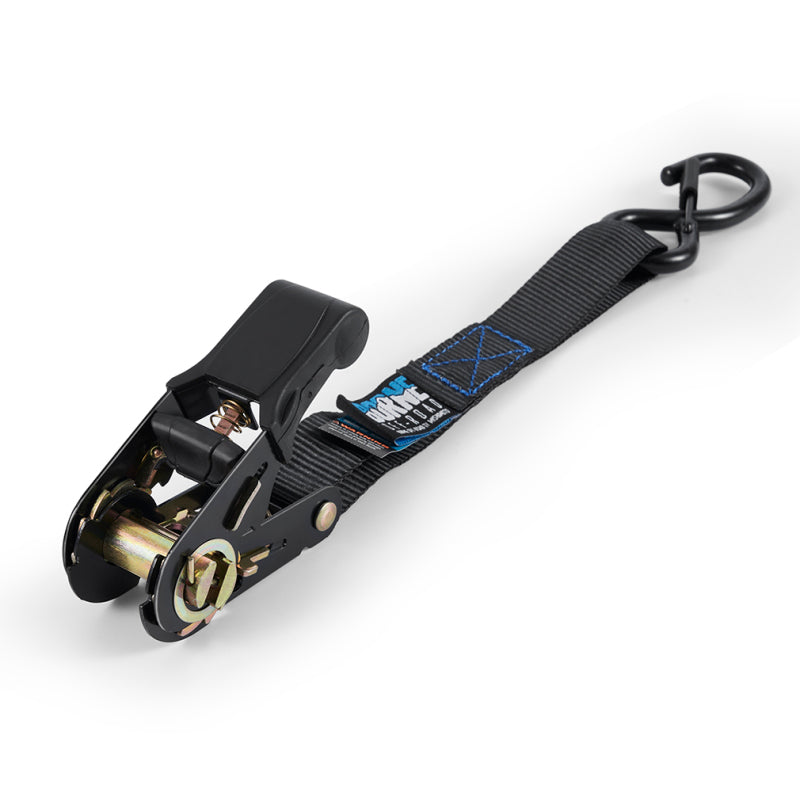 Borne Off-Road Medium-Duty Ratchet Tie-Down Kit (4-Pack) Black BNRTC-TDMD-4BK BNRTC-TDMD-4BK Photo - Primary