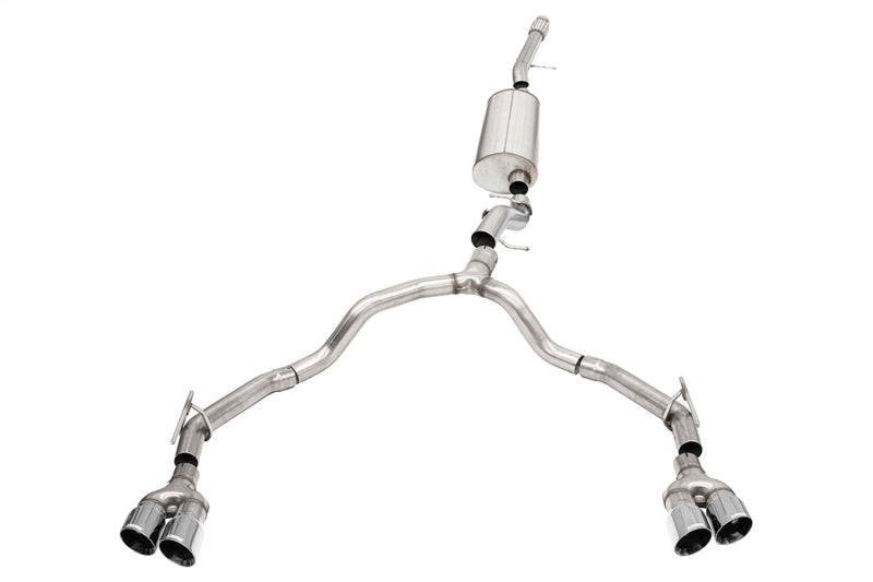 CORSA Performance Corsa 21-22 Suburban/GMC Yukon XL 6.2L 4WD Dual Rear 3/2.75in Sport Cat-Back DW 4in Pol Tips 21130 21130 Photo - Primary