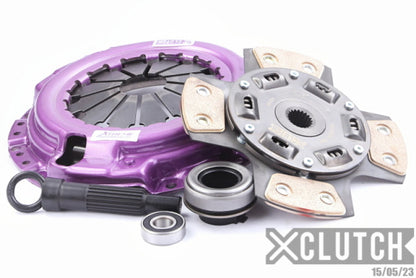 XCLUTCH 94-95 Kia Sephia RS 1.6L Stage 2 Sprung Ceramic Clutch Kit XKMZ20008-1B XKMZ20008-1B Photo - Primary