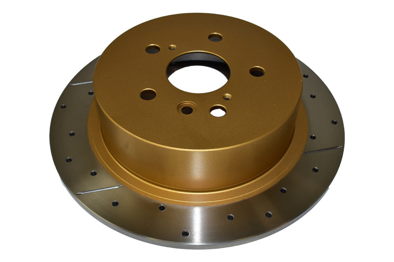 DBA 08-13 Toyota Highlander Rear Drilled & Slotted Street Series Rotor 2735X 2735X Photo - Primary