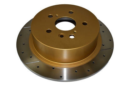 DBA 08-13 Toyota Highlander Rear Drilled & Slotted Street Series Rotor 2735X 2735X Photo - Primary