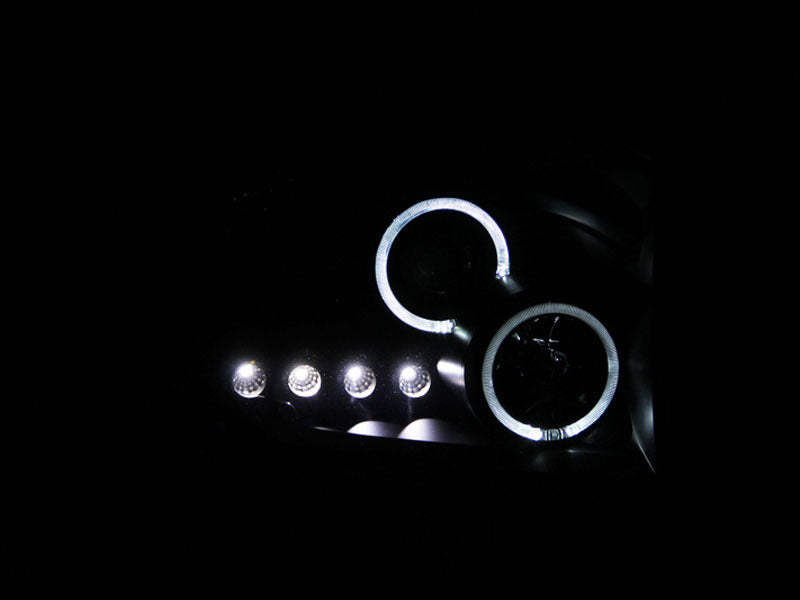 Anzo 2006-2008 Dodge Ram 1500 Projector Headlights w/ Halo Chrome 111210 Photo - Unmounted