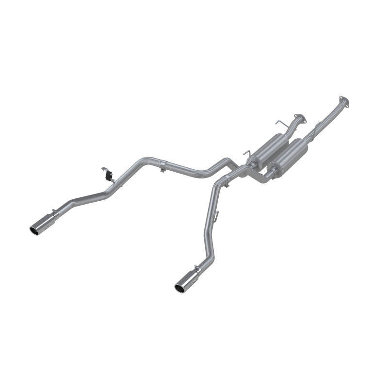 MBRP 2009-2010 Toyota Tundra 5.7L EC-Std. & SB/CC-SB Cat Back Dual Split S5312409 Photo - Primary