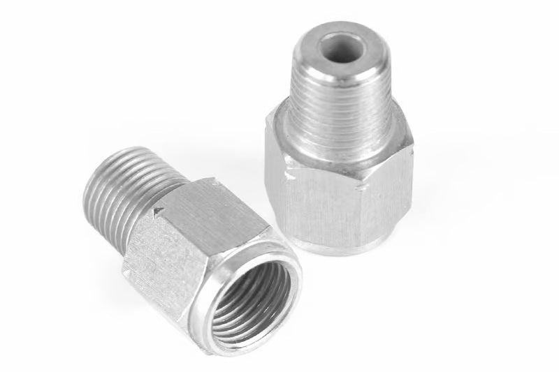 Haltech M10 x 1.0 to 1/8 NPT Adaptor Thread M10 x 1.0 Female to 1/8NPTF Male HT-010922 HT-010922 User 1