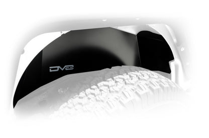 DV8 Offroad 07-18 Jeep Wrangler JK Rear Aluminum Inner Fender - Black INFEND-01RB INFEND-01RB User 2