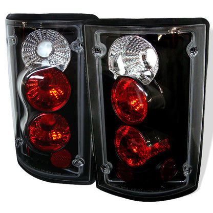 Spyder Ford Excursion 00-06/Econoline 150/250/350/450/550 95-06 Euro Tail Lights Blk ALT-YD-FEC00-BK 5002914 5002914 Photo - Primary