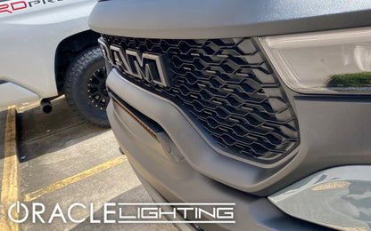 ORACLE Lighting Oracle 19-22 RAM Rebel/TRX Front Bumper Flush LED Light Bar System 5885-005 5885-005 Photo - lifestyle view