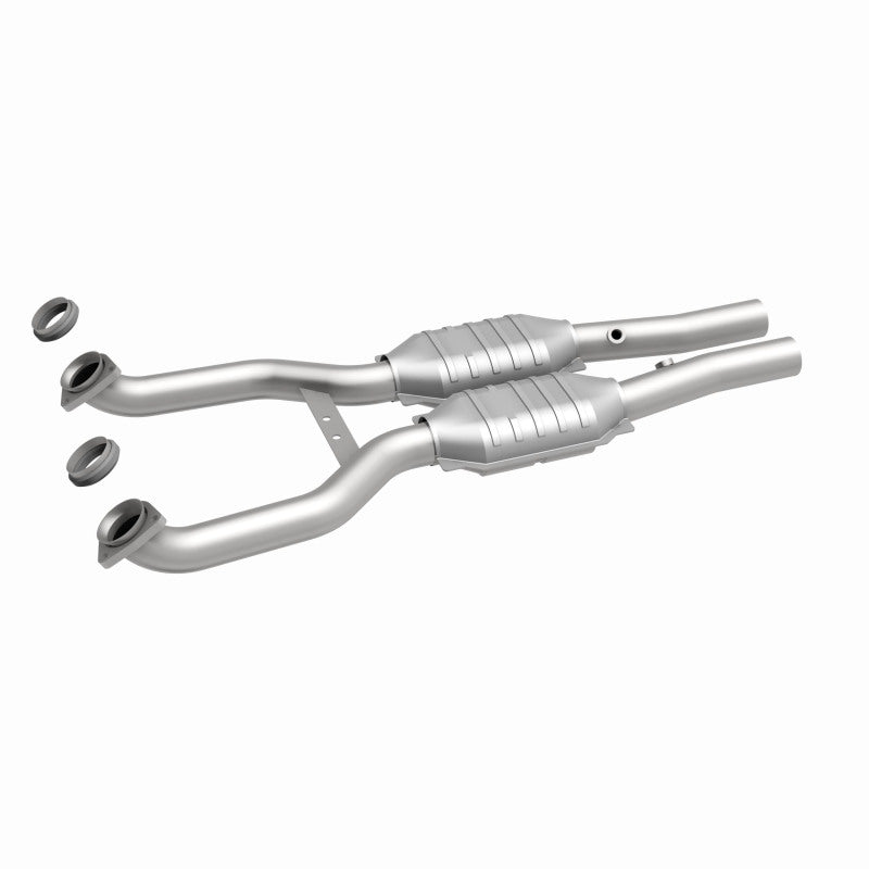 MagnaFlow Chevrolet Corvette HM Grade Federal / EPA Compliant Direct-Fit Catalytic Converter 93988 360 Degree Image Set