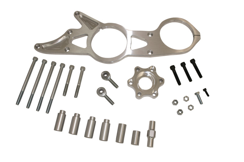 Moroso GM LS (w/Front Drive) Alternator & Vacuum Pump Mount - Moroso Water Pump - 93mm Alternator 63870 63870 Photo - Primary
