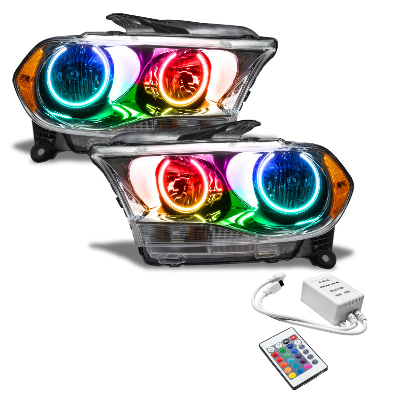 ORACLE Lighting Oracle 11-13 Dodge Durango SMD HL Halogen - Chrome - ColorSHIFT w/ Simple Controller 7101-504 7101-504 Photo - Primary