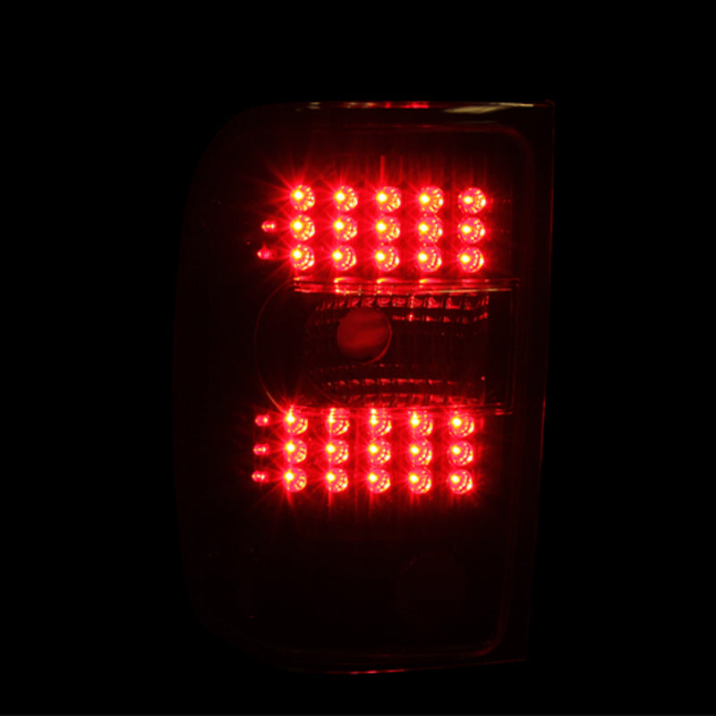 Anzo 2001-2011 Ford Ranger LED Taillights Black 311107 Photo - Unmounted