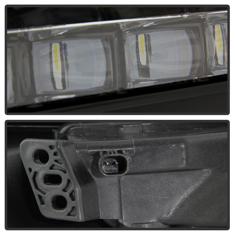 Spyder 18-19 Honda Accord Sedan OEM LED Fog Lights w/OEM Fit Switch - Clear (FL-HA2018-4D-LED-C) 5086310 5086310 Photo - Unmounted