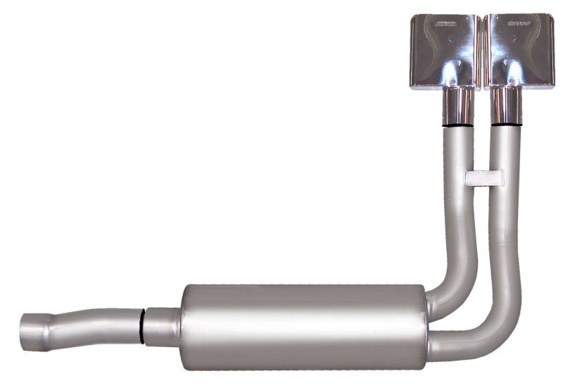 Gibson 88-93 Chevrolet C1500 Cheyenne 5.7L 2.5in Cat-Back Super Truck Exhaust - Stainless 65510 65510 Photo - Primary