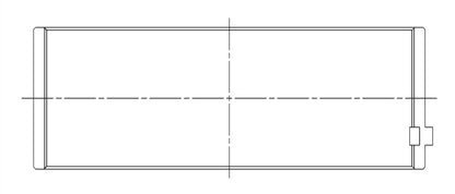 ACL BMW B58 / Toyota Supra B58 Standard Size Performance Rod Bearing Set 6B1510HX-STD 6B1510HX-STD Technical Drawing