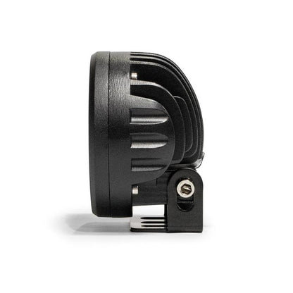 DV8 Offroad 3.5in Round 16W Driving Light Spot 3W LED - Black R3.5E16W3W R3.5E16W3W Photo - Close Up