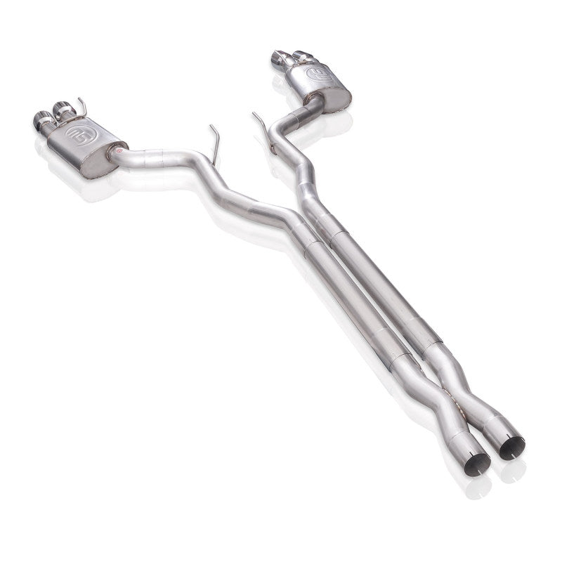 Stainless Works 18+ Ford Mustang GT Redline X-Pipe Performance Connect Cat-Back Exhaust M18CBXPC M18CBXPC Photo - Unmounted