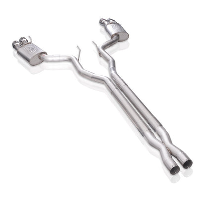 Stainless Works 18+ Ford Mustang GT Redline X-Pipe Performance Connect Cat-Back Exhaust M18CBXPC M18CBXPC Photo - Unmounted