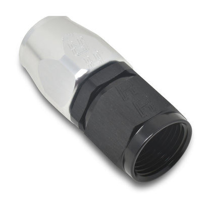 Russell Full Flow Straight Hose Ends - Black / Silver 610053 Photo - out of package