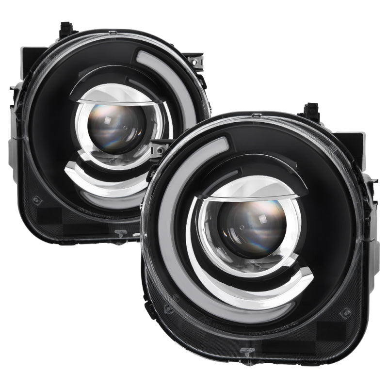 SPYDER xTune 15-17 Jeep Renegade Light Bar DRL Projector Headlights -Black (PRO-JH-JREN-LBDRL-BK) 9039720 9039720 Photo - Primary