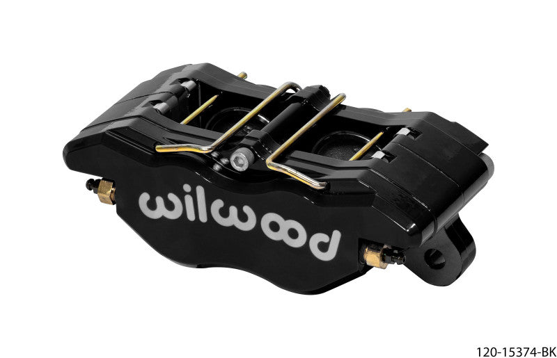 Wilwood Caliper - Off-Road Dynapro 5.25in Mount - 1.75/1.75in Pistons .38in Disc - Black 120-15374-BK 120-15374-BK User 1