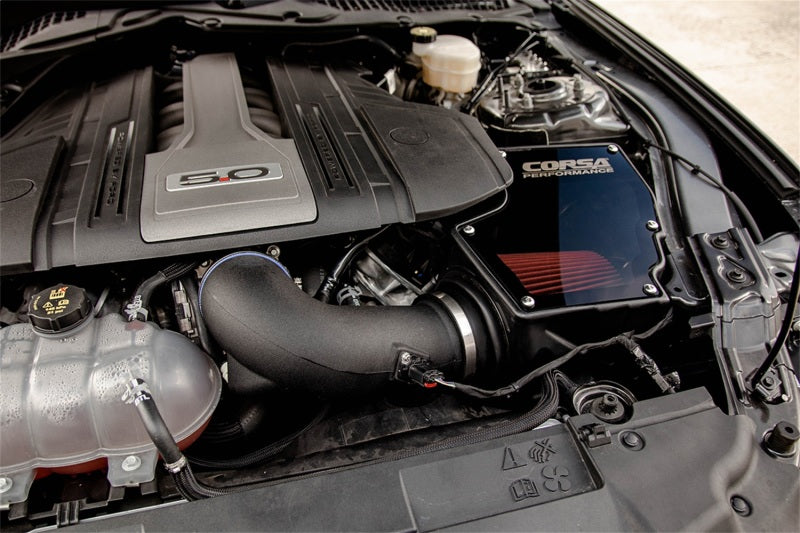 Corsa Air Intake DryTech 3D Closed Box 18-20 Ford Mustang GT 5.0L V8 419850D 419850D Photo - Mounted